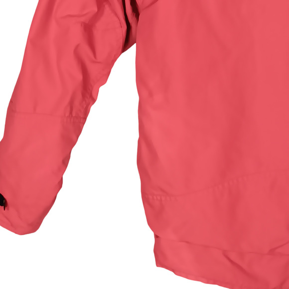 Rossignol Ski Jacket Red and White Size Medium Men's Hooded Zippered Pockets - Picture 14 of 16